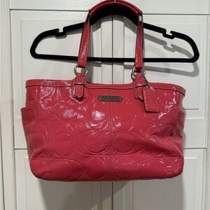 Coach vinyl purse GUC